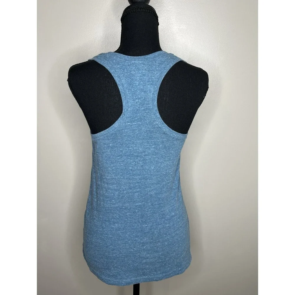 Nike Just Do It Women's Sleeveless Blue Tank Top Training Activewear Size XS